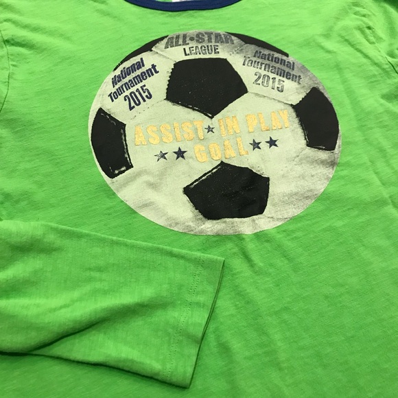 CrewCuts Soccer Long Sleeve Tee - Picture 3 of 3
